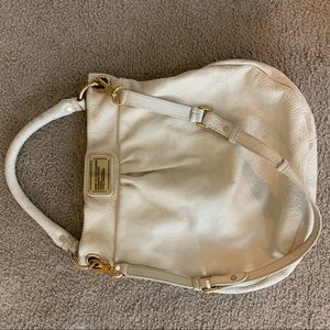 Marc by Marc Jacobs leather handbag (ivory).